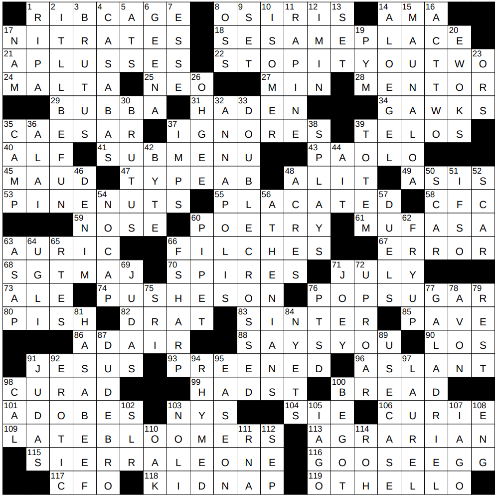 mensa for one crossword clue