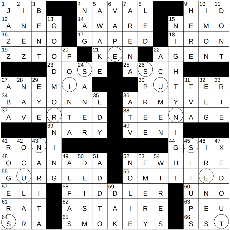 0528 25 NY Times Crossword 28 May 25 Wednesday NYXCrossword