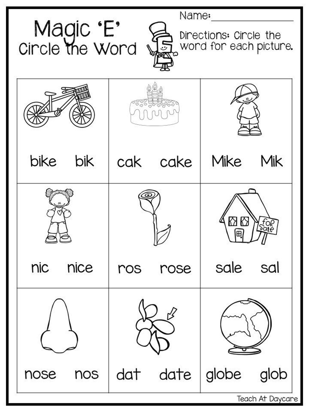 10 Printable Silent E Worksheets 1st 2nd Grade ELA Worksheets Etsy 10 Printable Silent E Worksheets 1st 2nd Grade ELA Worksheets Etsy
