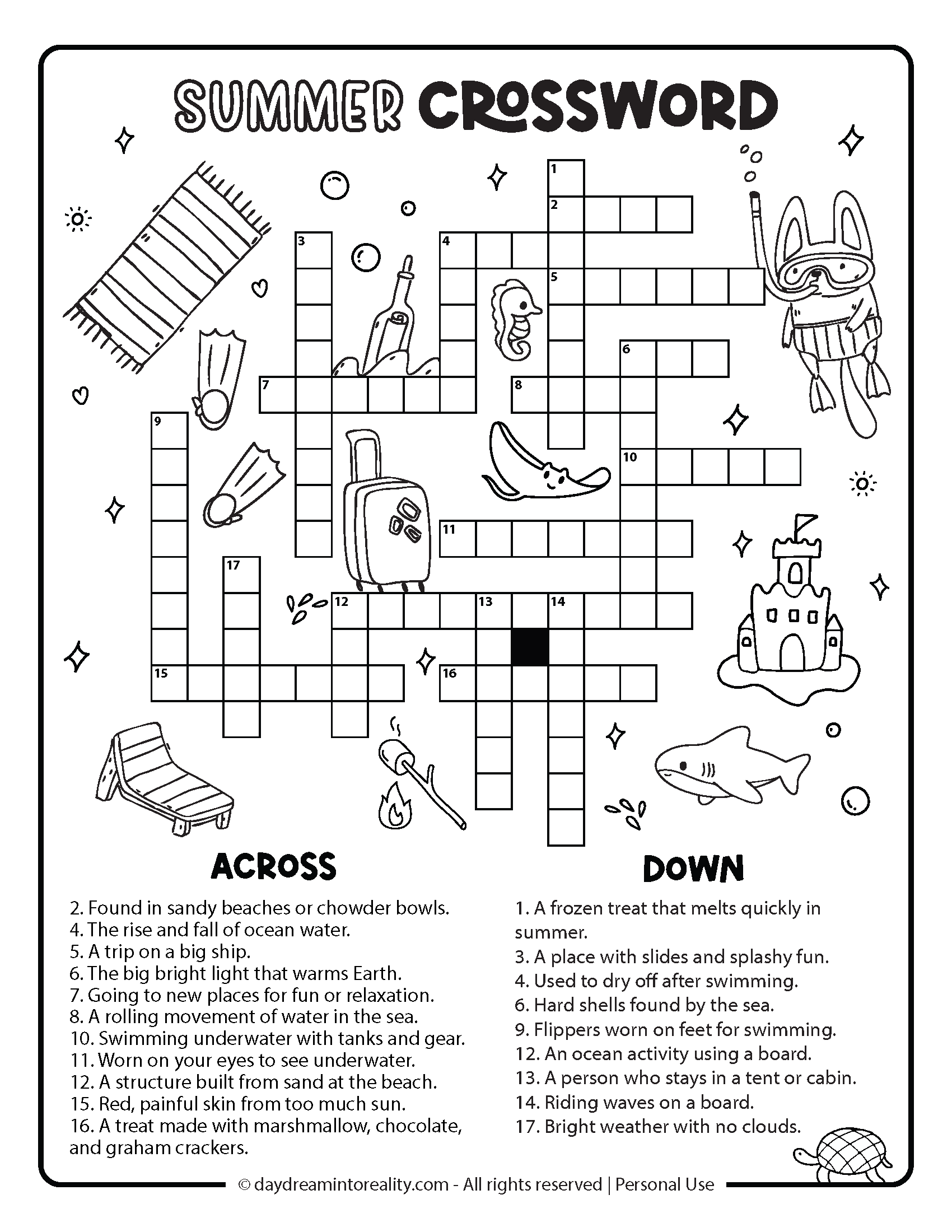 crossword puzzles printable pdf