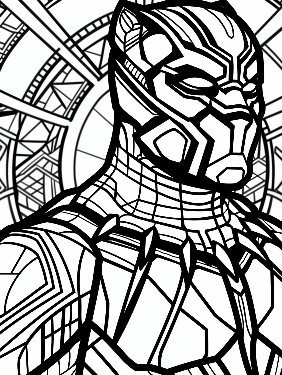100 Black Panther Coloring Pages Printable Digital Download By Mia Gibson Medium 100 Black Panther Coloring Pages Printable Digital Download By Mia Gibson Medium