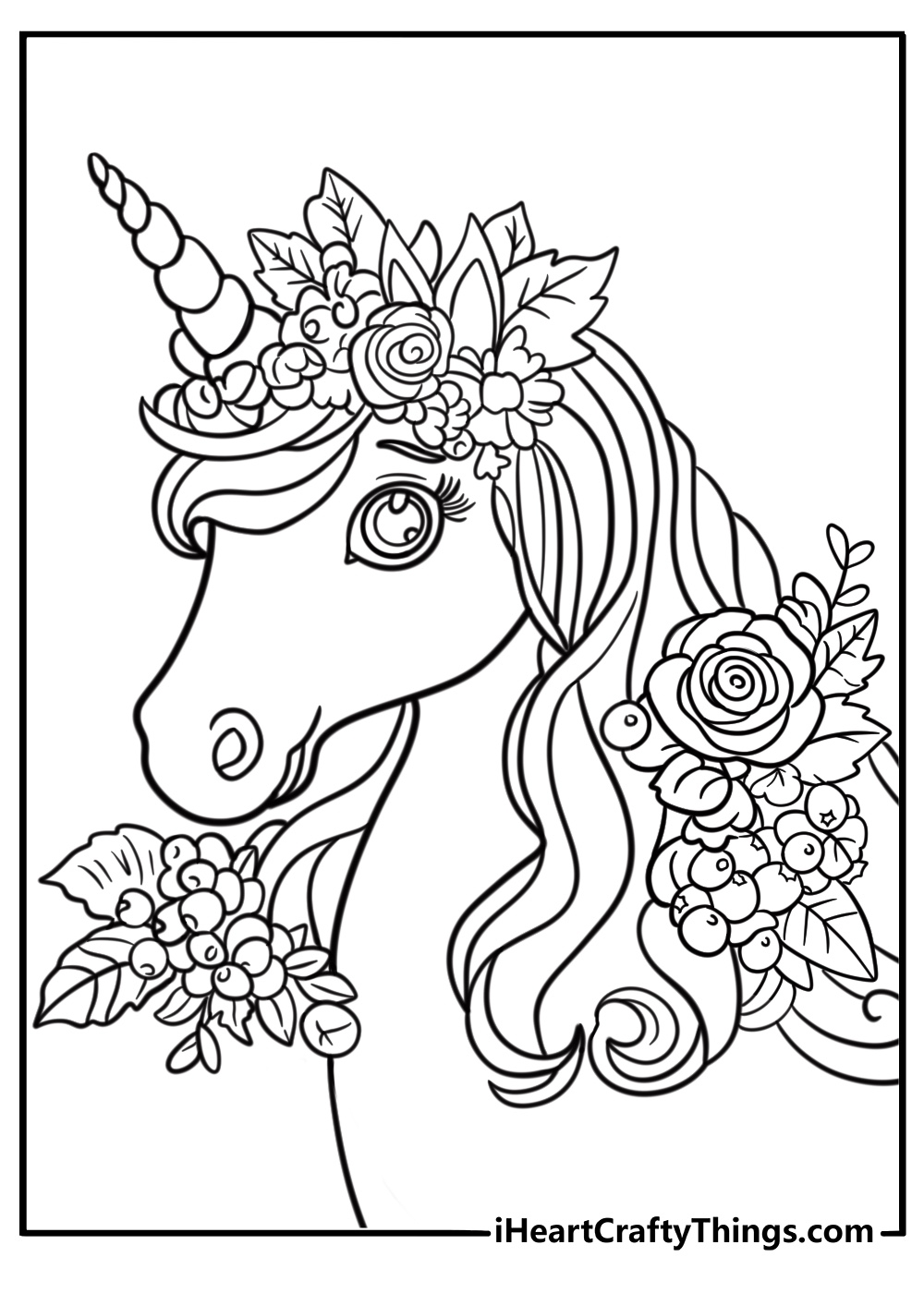 coloring pages of unicorns