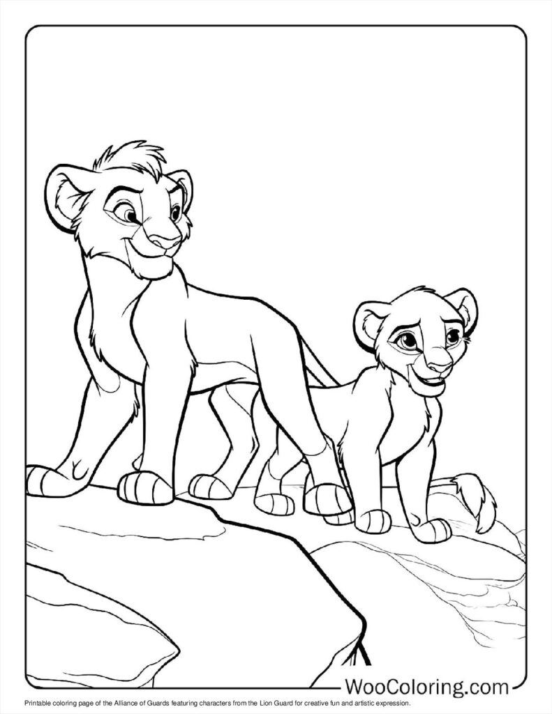 100 Lion Guard Coloring Pages Free PDF To Print Woo Coloring
