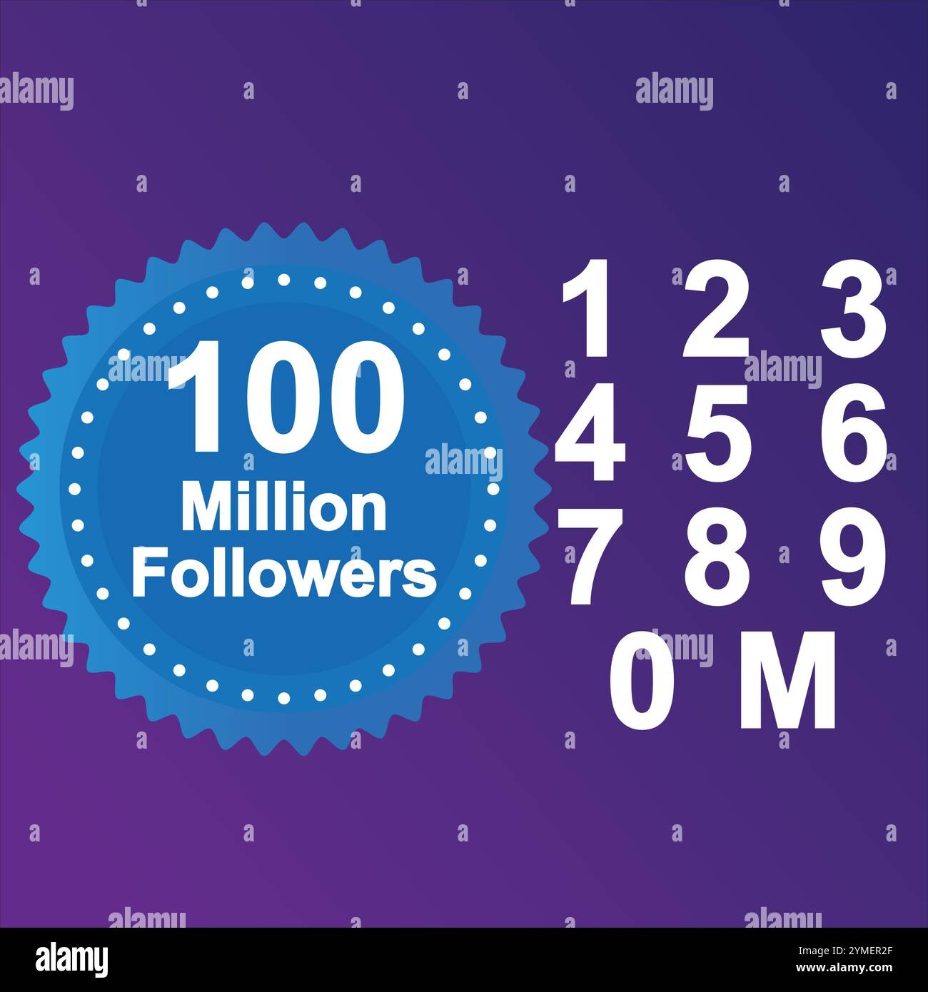 100 million in numbers