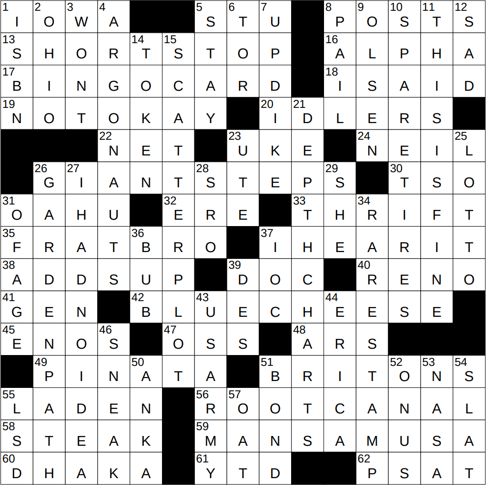 1108 25 NY Times Crossword 8 Nov 25 Saturday NYXCrossword 1108 25 NY Times Crossword 8 Nov 25 Saturday NYXCrossword