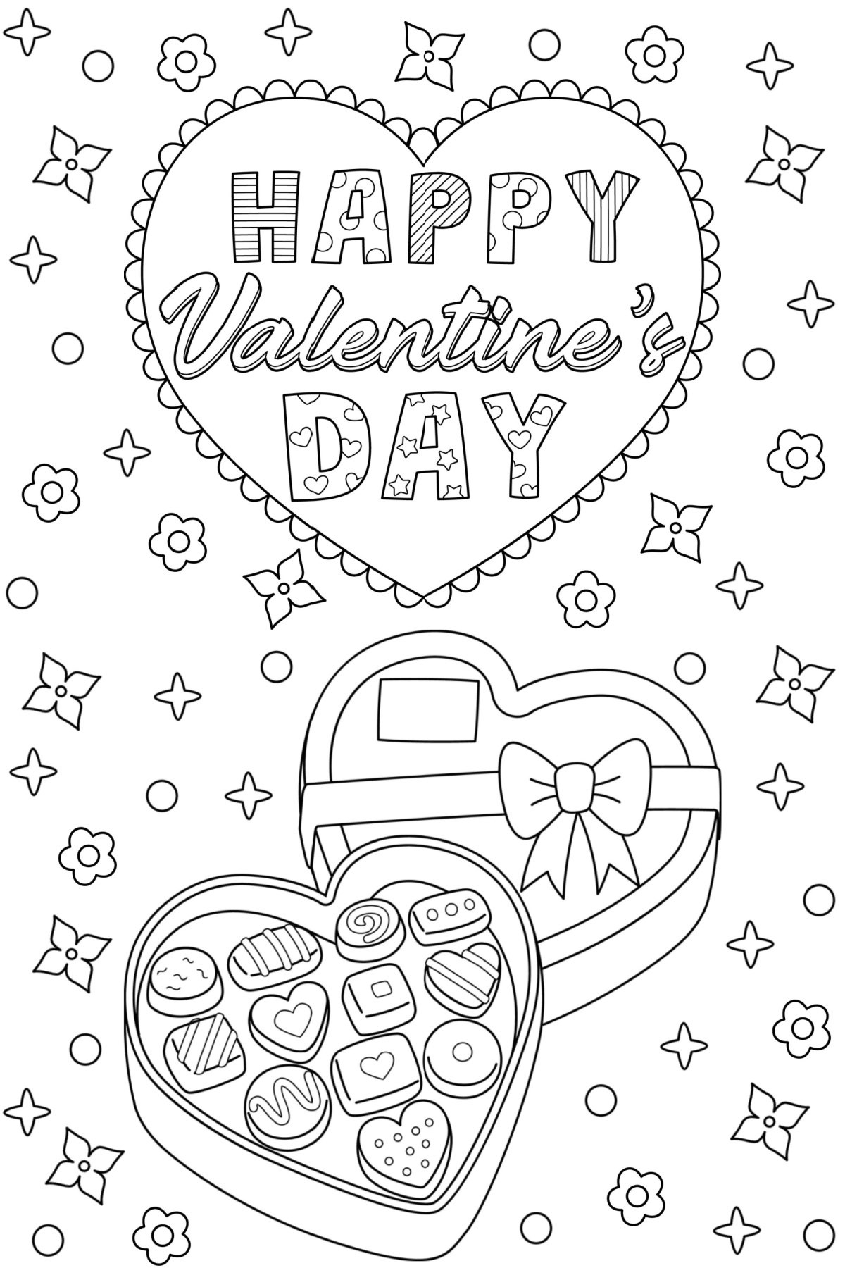14 Valentine s Day Coloring Pages Free Printables For All Ages 14 Valentine s Day Coloring Pages Free Printables For All Ages