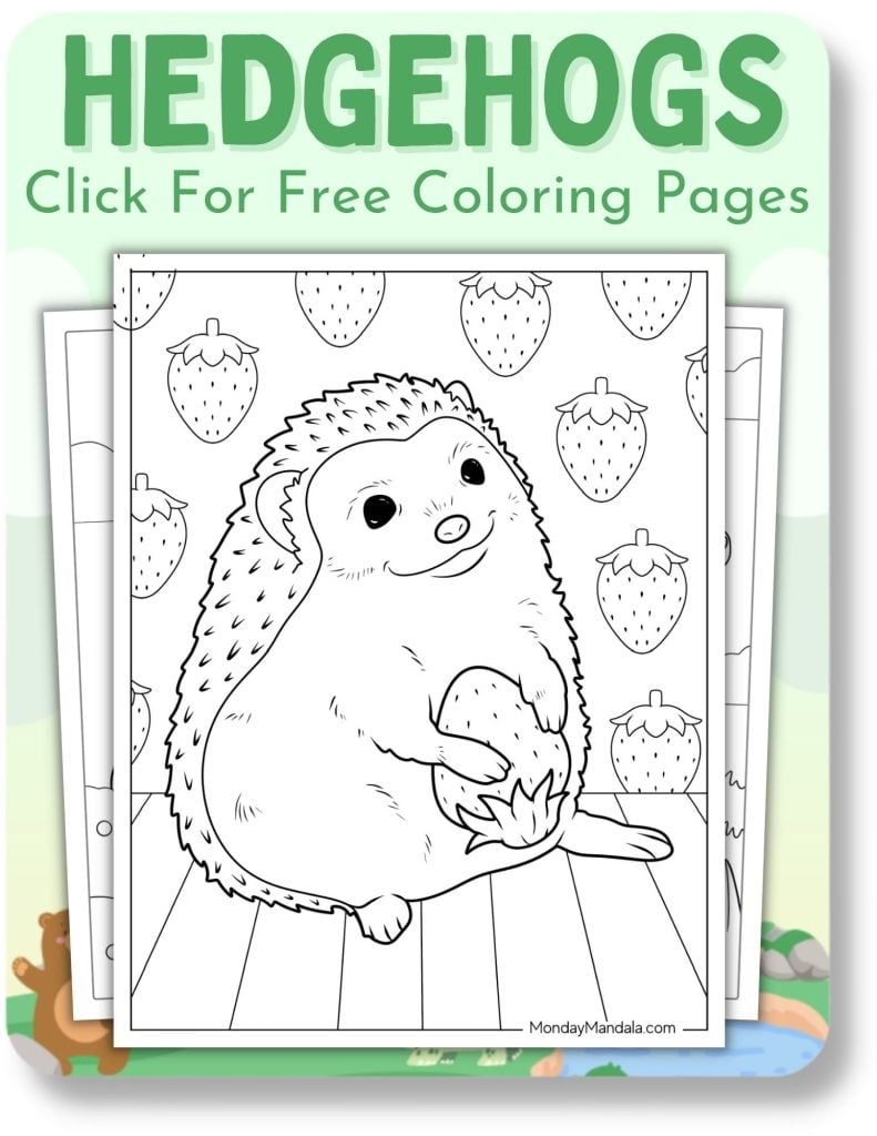 free animal coloring pages printable