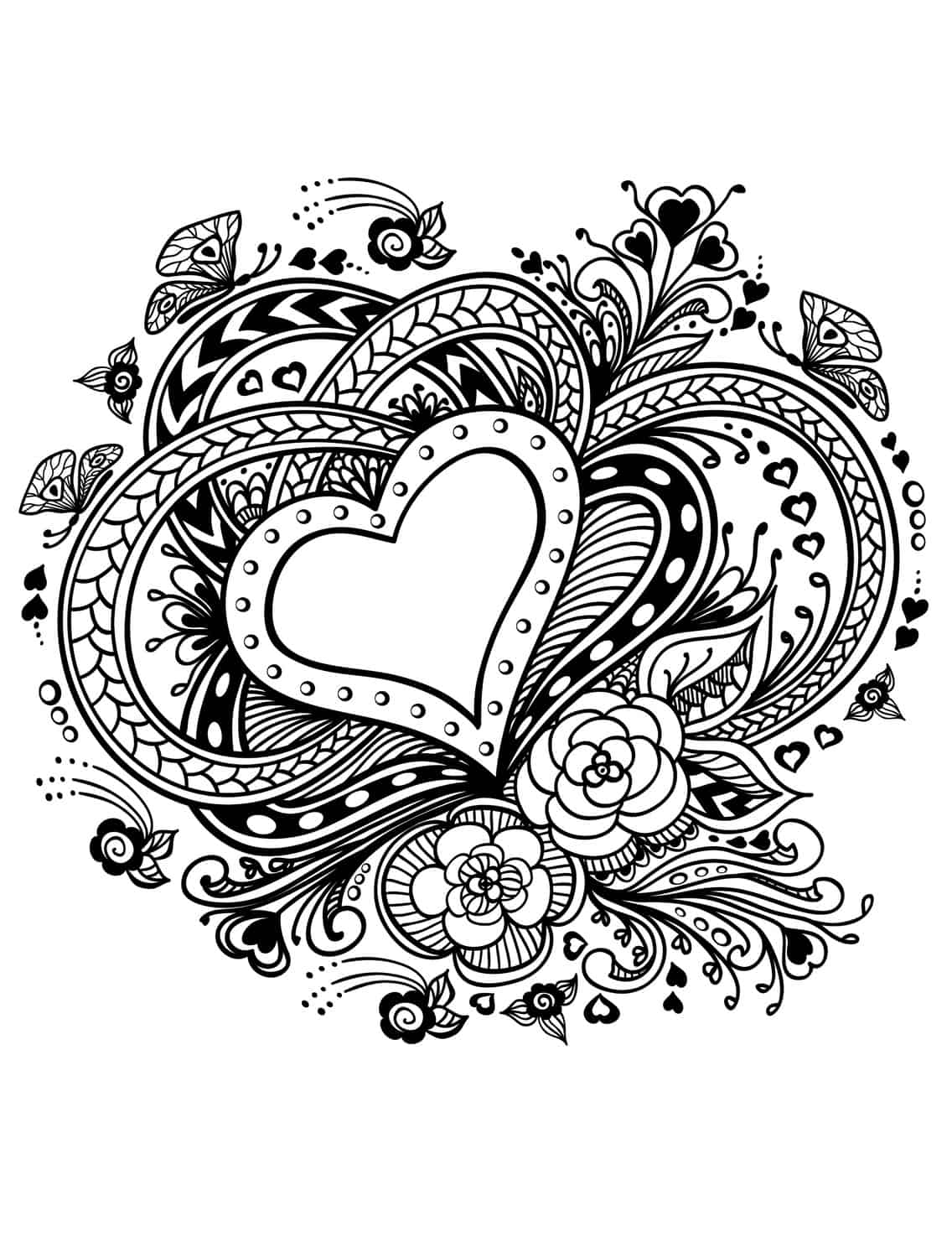free valentine coloring pages free valentine coloring pages