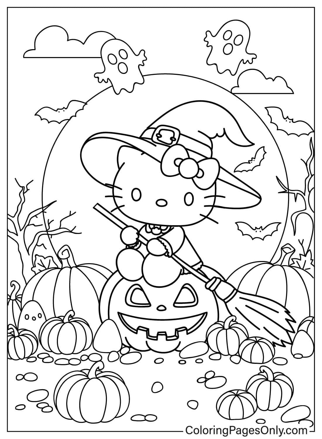 20 Halloween Hello Kitty Coloring Pages Free Printable PDF Online Coloring 20 Halloween Hello Kitty Coloring Pages Free Printable PDF Online Coloring