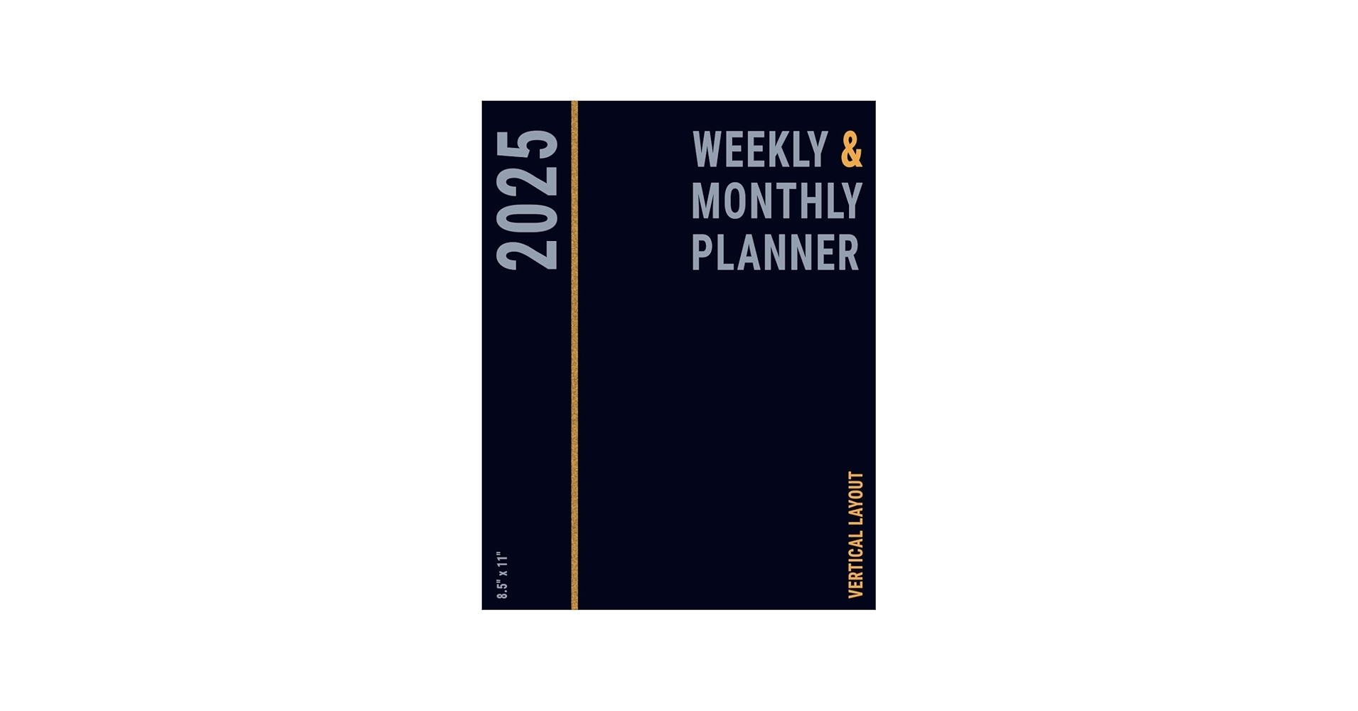 weekly monthly planner 2025