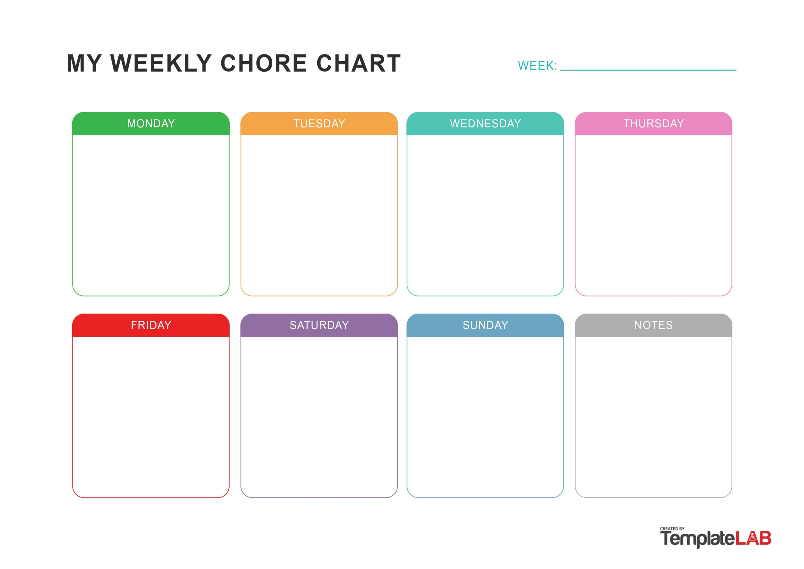 23 FREE Chore Chart Templates For Kids TemplateLab 23 FREE Chore Chart Templates For Kids TemplateLab