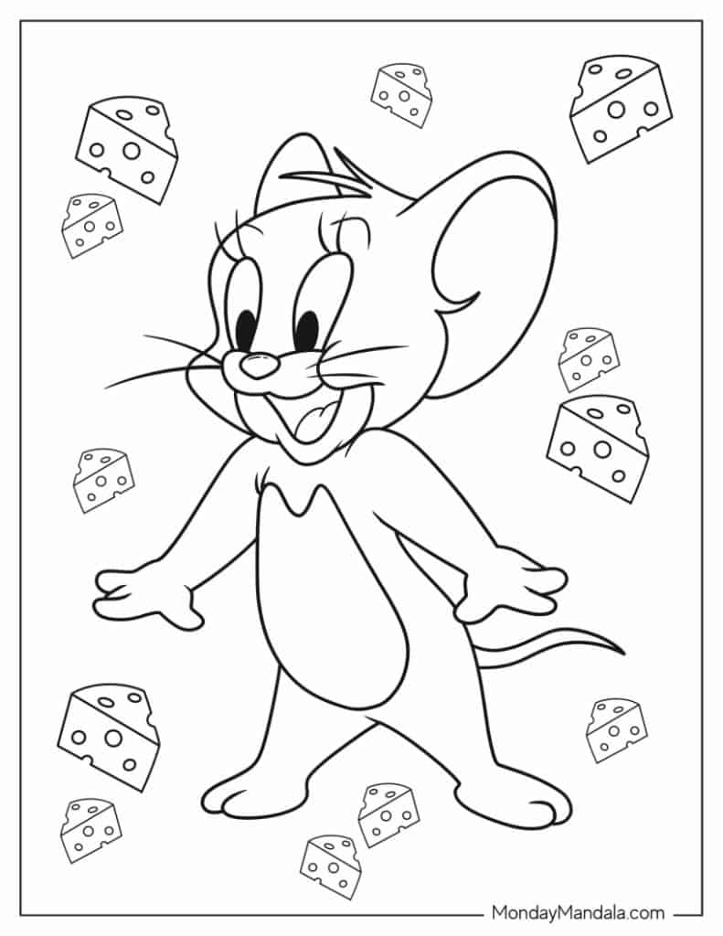 24 Tom And Jerry Coloring Pages Free PDF Printables 24 Tom And Jerry Coloring Pages Free PDF Printables