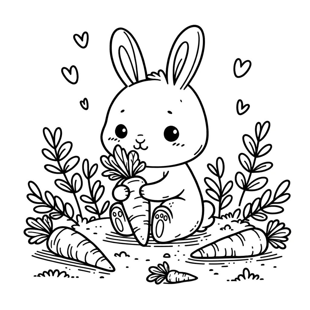 25 Rabbit Coloring Pack Cute Rabbit Coloring Pages Easter Coloring Bundle Easter Bunny Coloring Easter Coloring Etsy