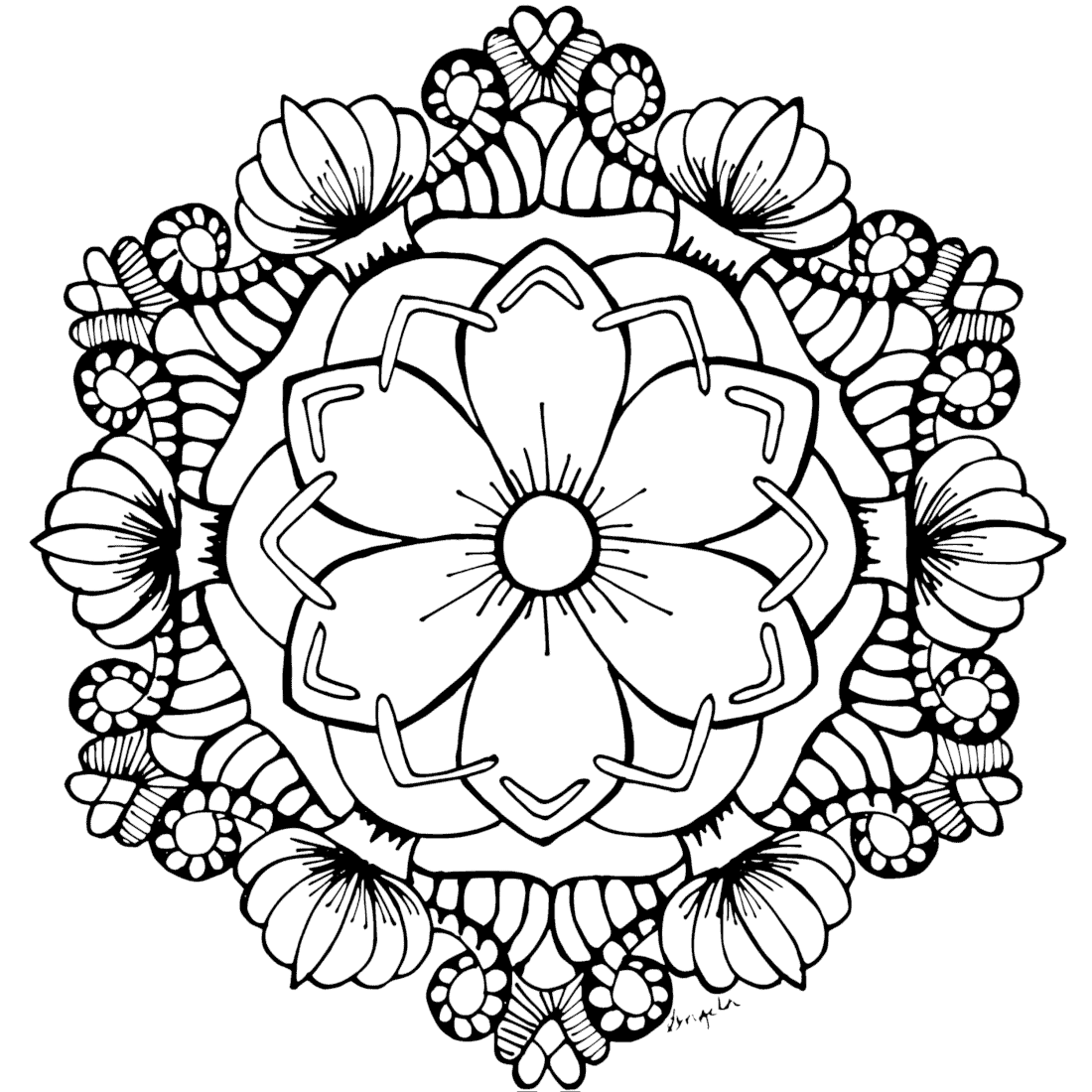 250 Mandala Coloring Pages Free PDF Printables 