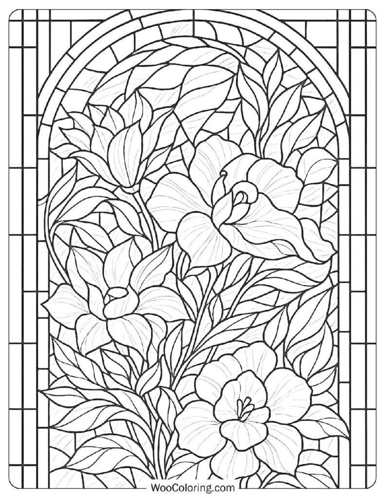 26 Stained Glass Coloring Pages Free PDF To Print Woo Coloring 26 Stained Glass Coloring Pages Free PDF To Print Woo Coloring