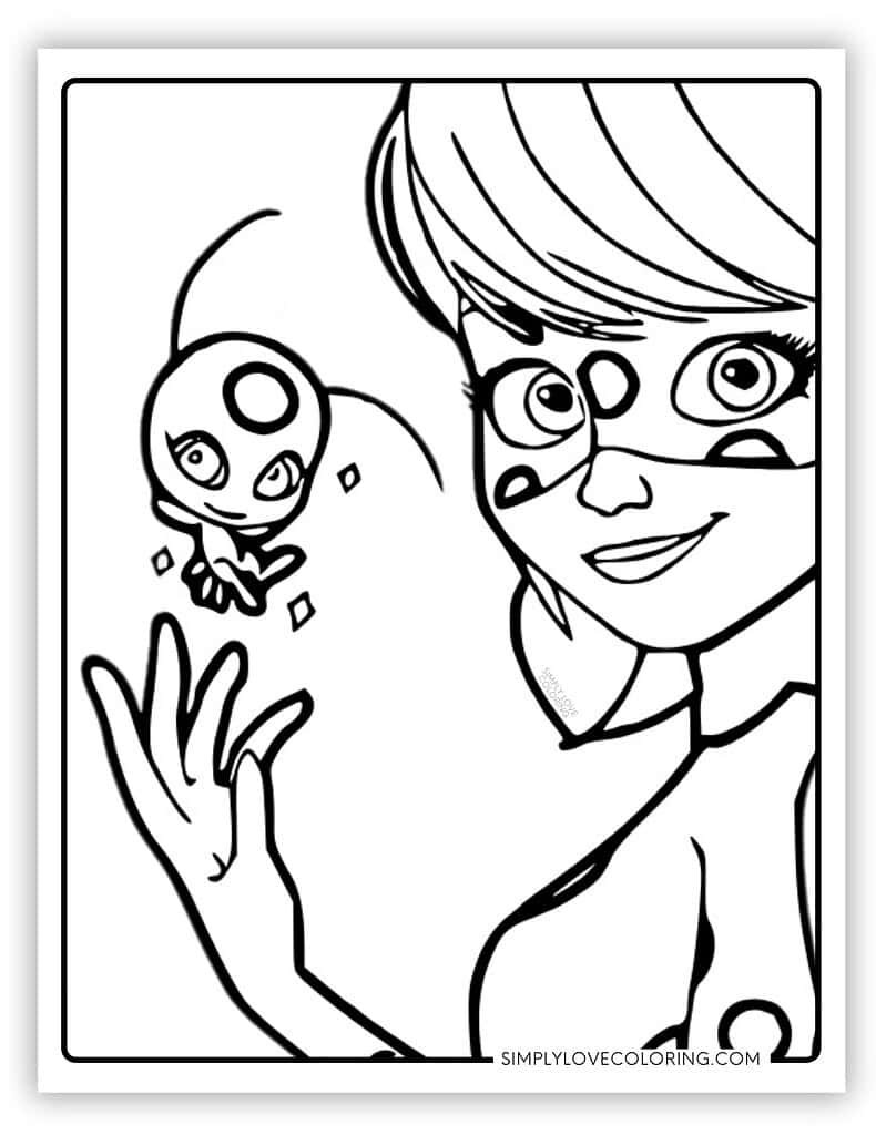 28 Miraculous Ladybug Coloring Pages Free PDF Printables Simply Love Coloring 28 Miraculous Ladybug Coloring Pages Free PDF Printables Simply Love Coloring