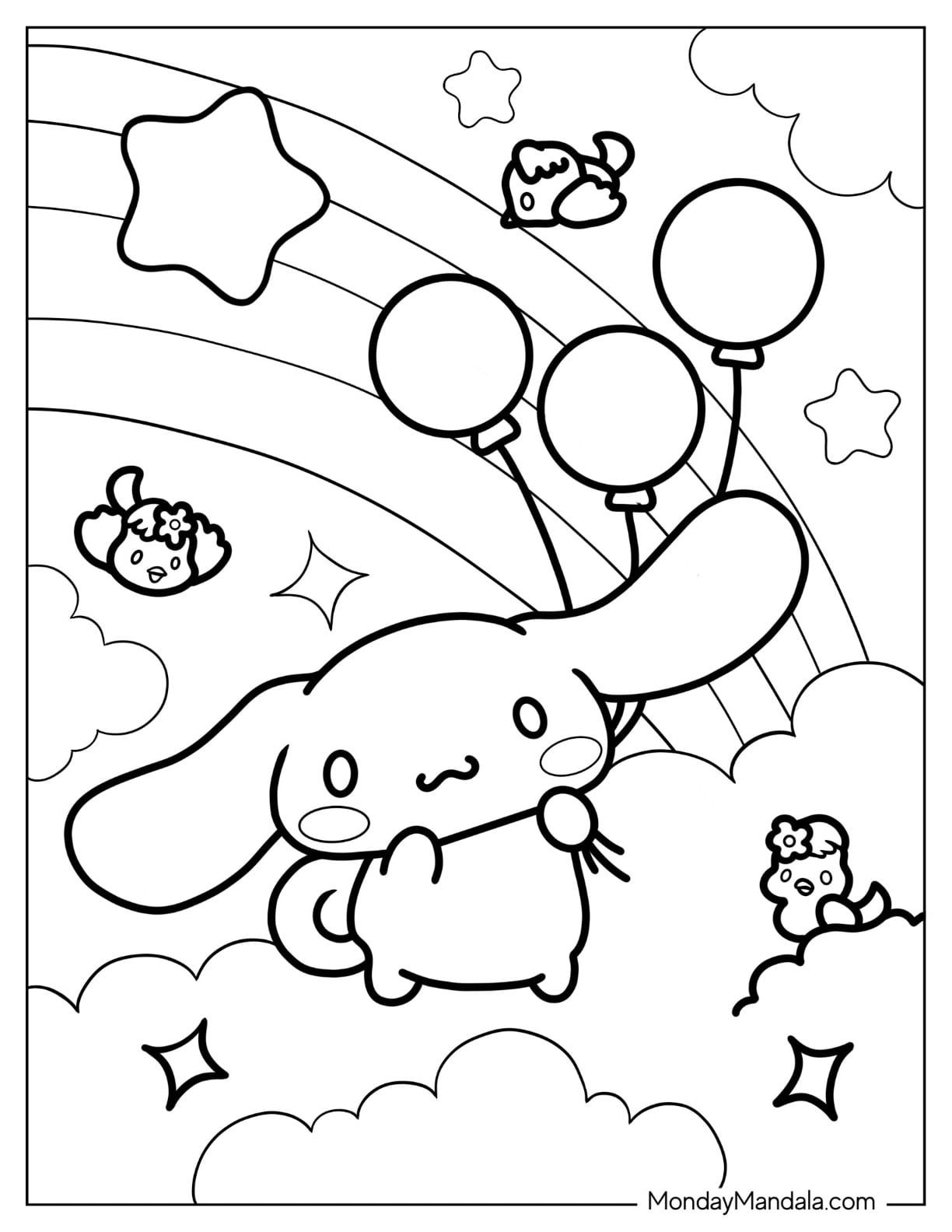 30 Sanrio Coloring Pages Free PDF Printables 30 Sanrio Coloring Pages Free PDF Printables