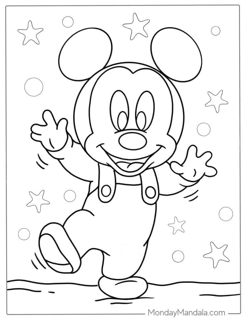 32 Mickey Mouse Coloring Pages Free PDF Printables 32 Mickey Mouse Coloring Pages Free PDF Printables