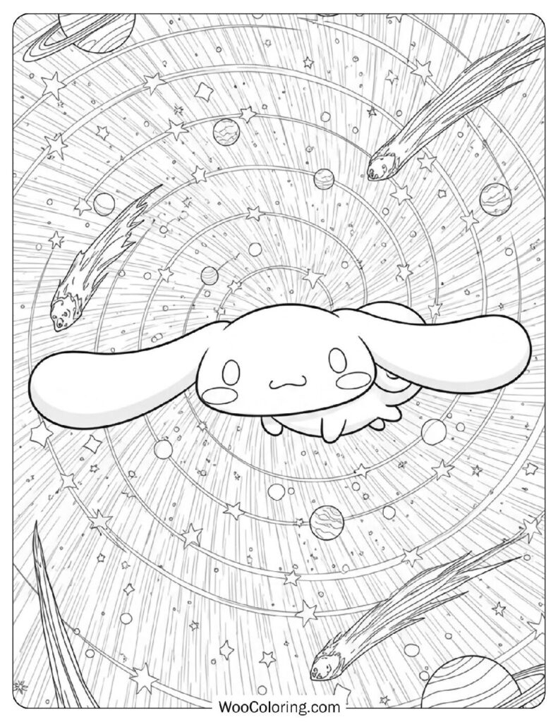 34 Cinnamoroll Coloring Pages Free PDF To Print Woo Coloring