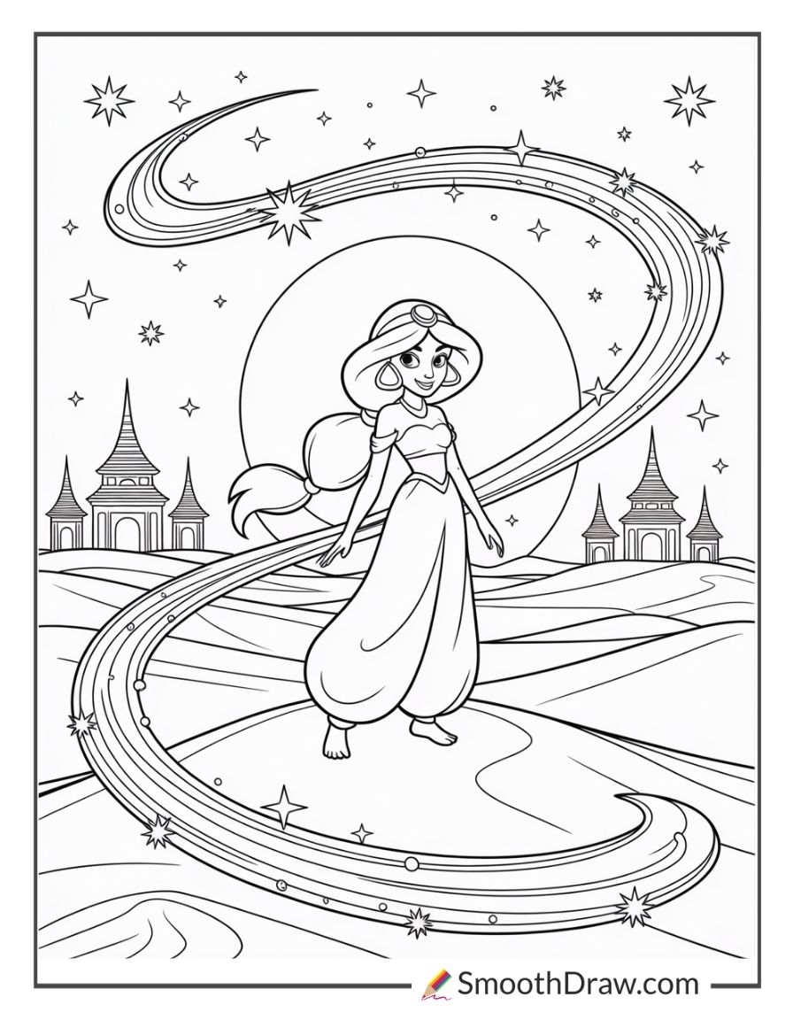jasmine the princess coloring pages jasmine the princess coloring pages