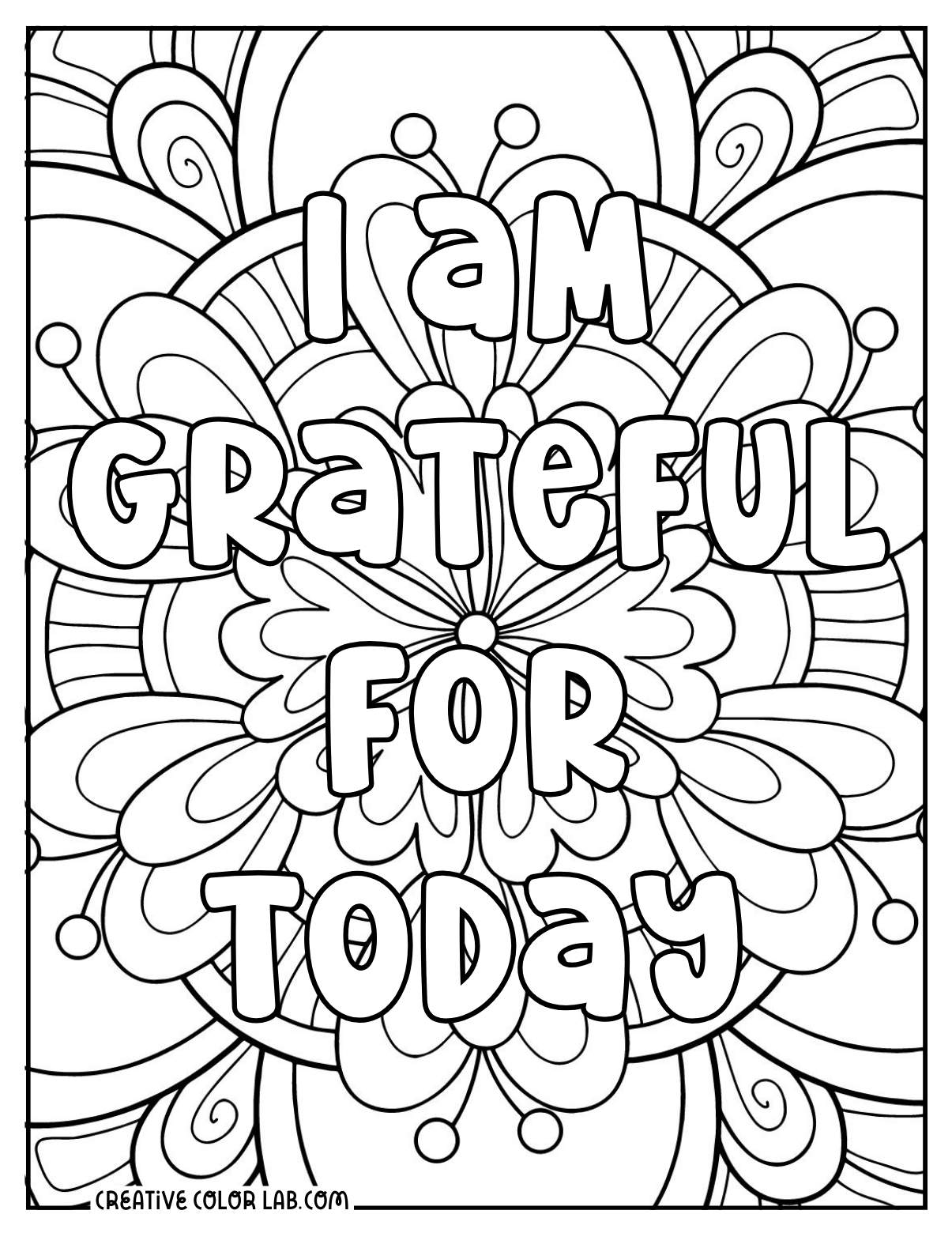 35 Positive Affirmations Coloring Pages Free PDF Printables 35 Positive Affirmations Coloring Pages Free PDF Printables