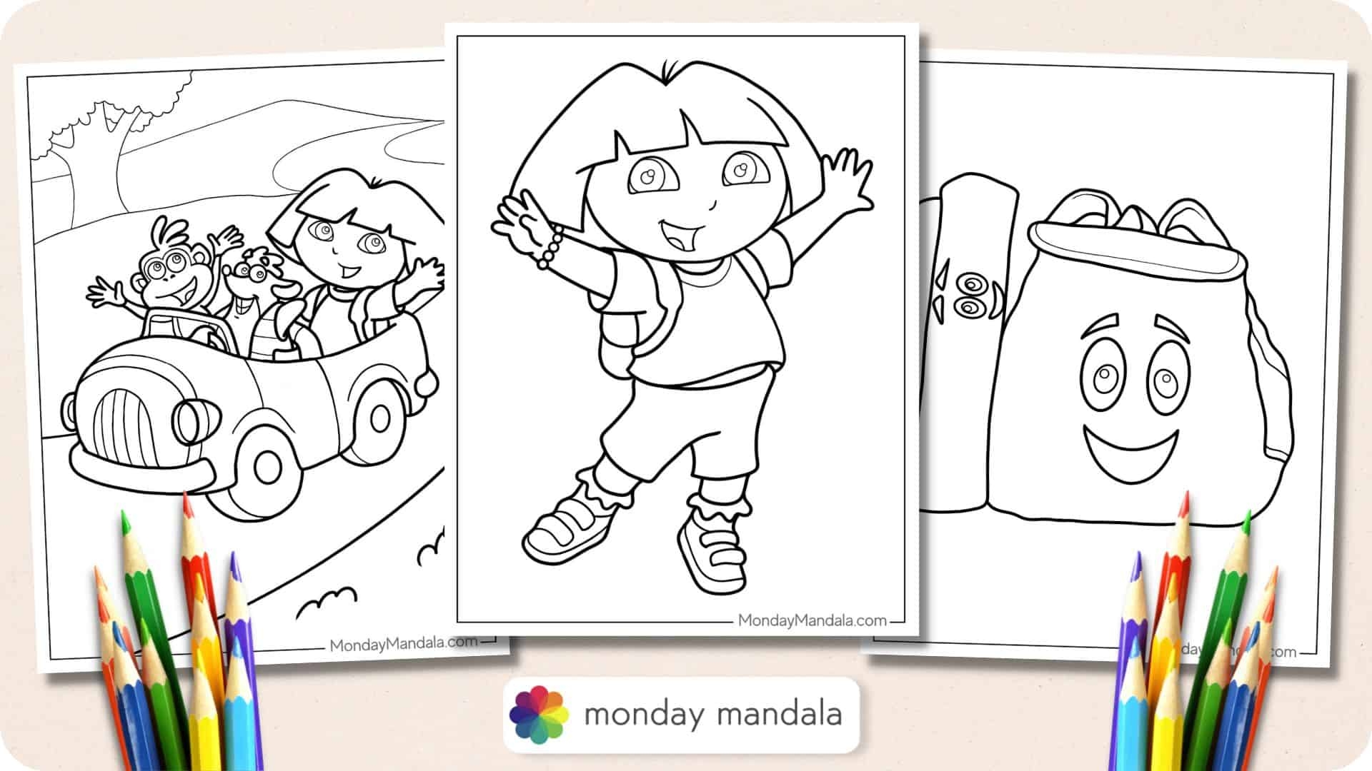 36 Dora The Explorer Coloring Pages Free PDF Printables 36 Dora The Explorer Coloring Pages Free PDF Printables