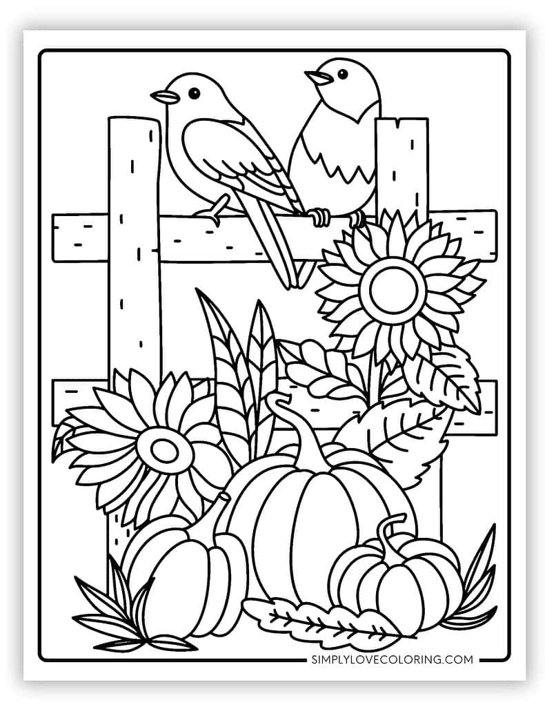 fall coloring pages pdf fall coloring pages pdf