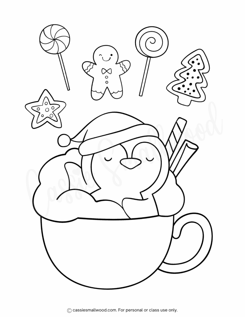 37 CUTE Penguin Coloring Pages Cassie Smallwood 37 CUTE Penguin Coloring Pages Cassie Smallwood