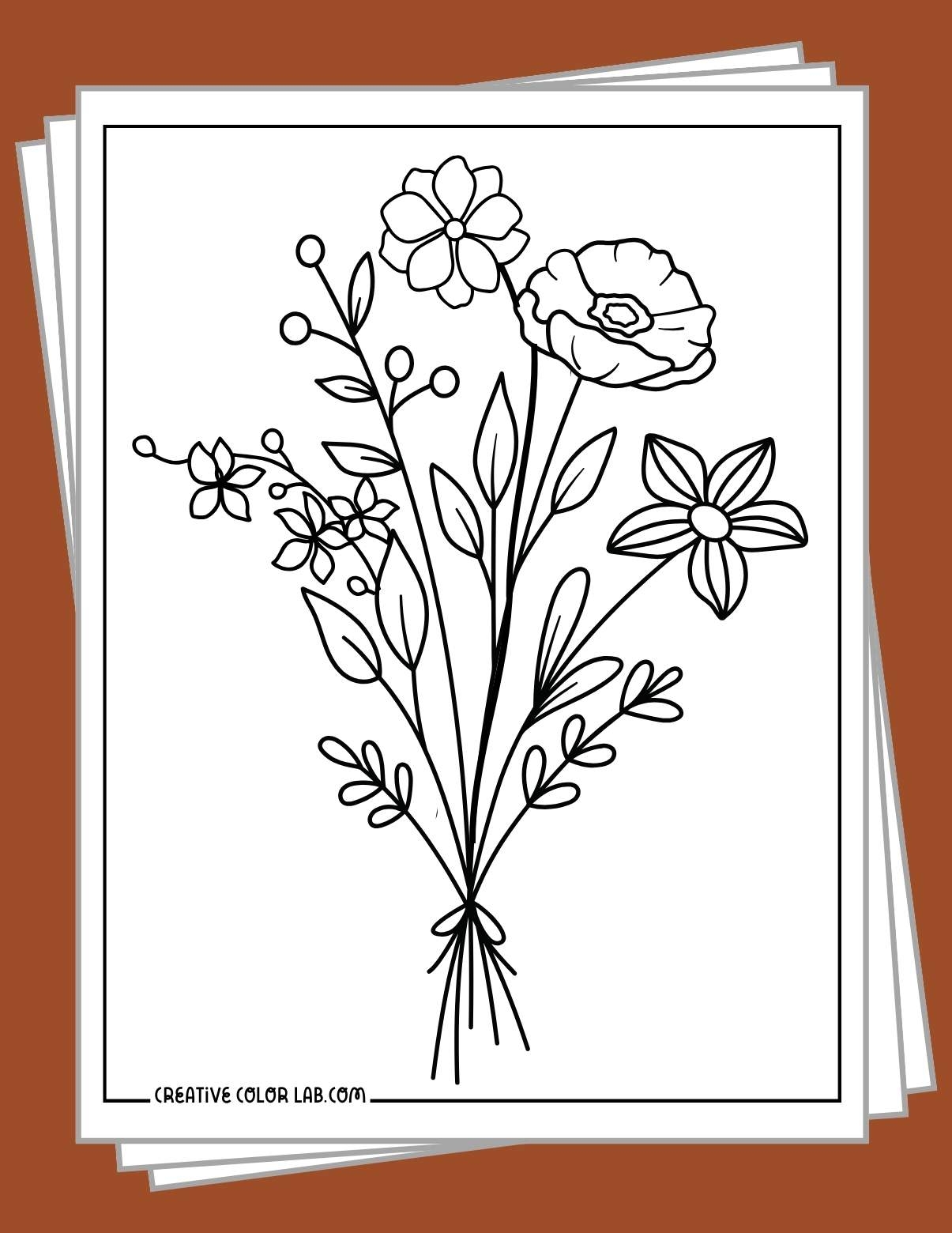 free coloring pages flowers printable free coloring pages flowers printable