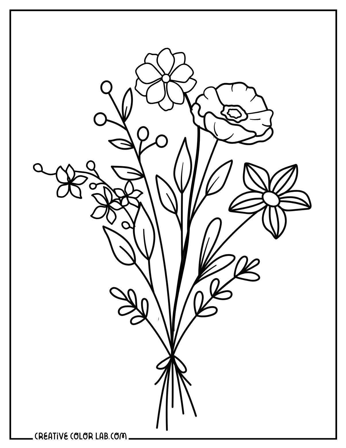 37 Flower Coloring Pages Free Printable PDFs 37 Flower Coloring Pages Free Printable PDFs