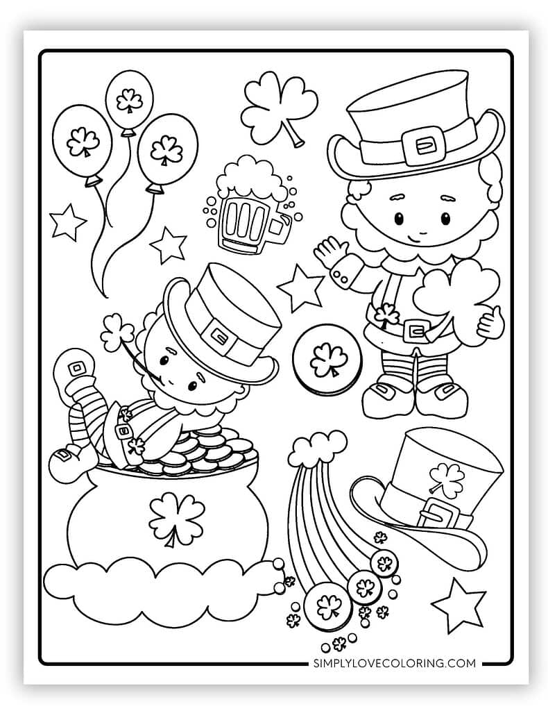 37 St Patrick s Day Coloring Pages Free PDF Printables Simply Love Coloring 37 St Patrick s Day Coloring Pages Free PDF Printables Simply Love Coloring