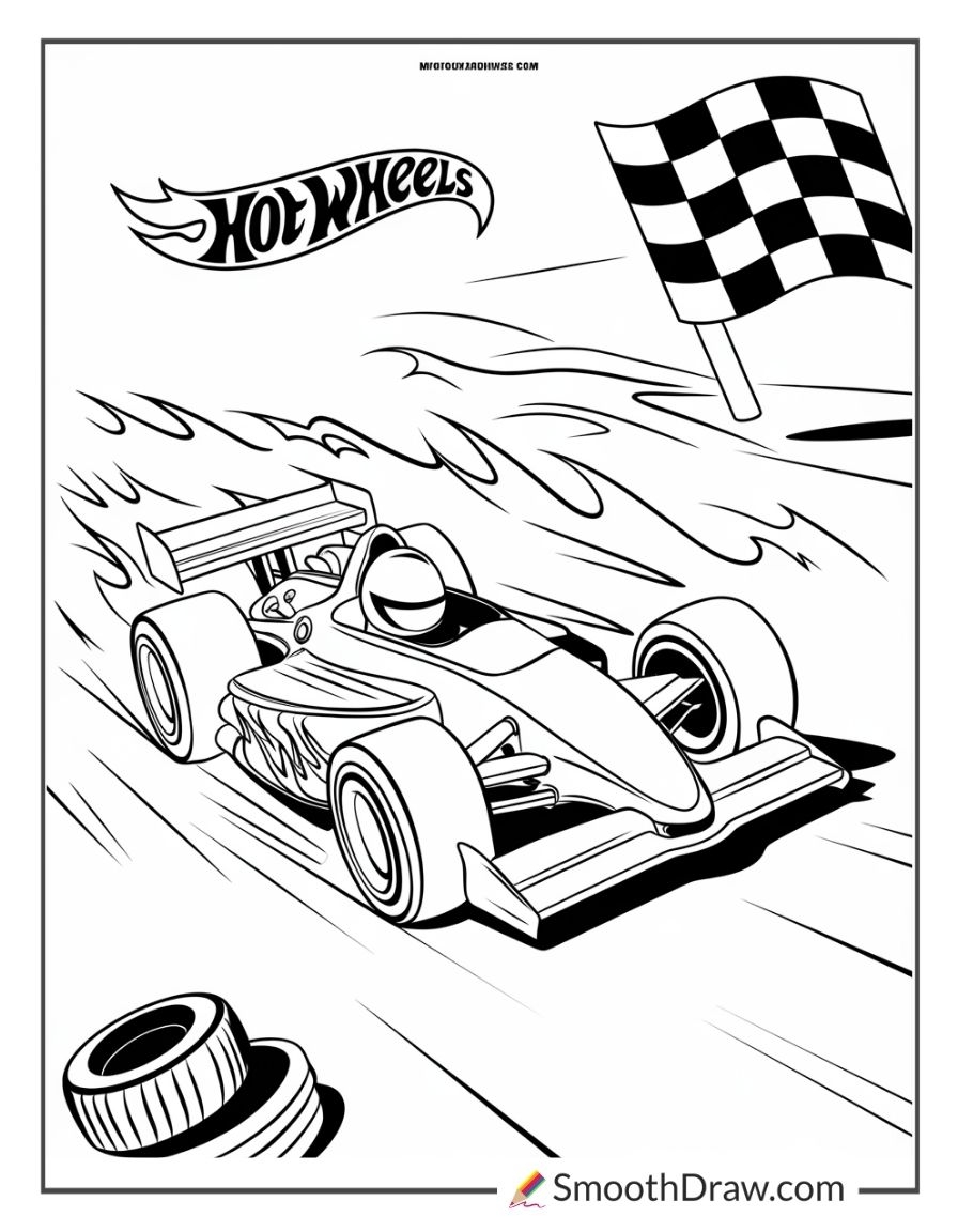 38 Hot Wheels Coloring Pages 38 Hot Wheels Coloring Pages