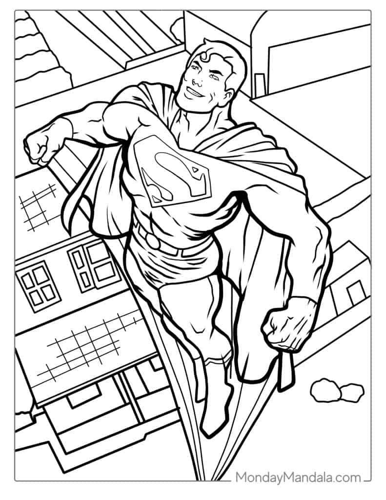 38 Superman Coloring Pages Free PDF Printables 38 Superman Coloring Pages Free PDF Printables