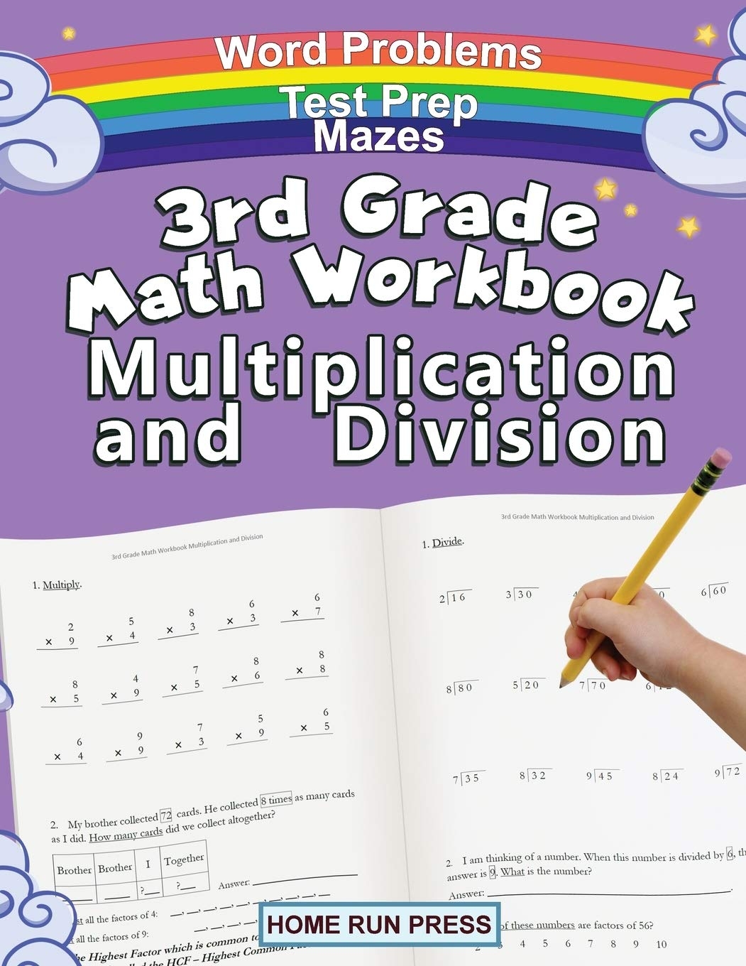 3rd Grade Math Workbook Multiplication And Division 3 4 Test 9781952368127 EBay 3rd Grade Math Workbook Multiplication And Division 3 4 Test 9781952368127 EBay