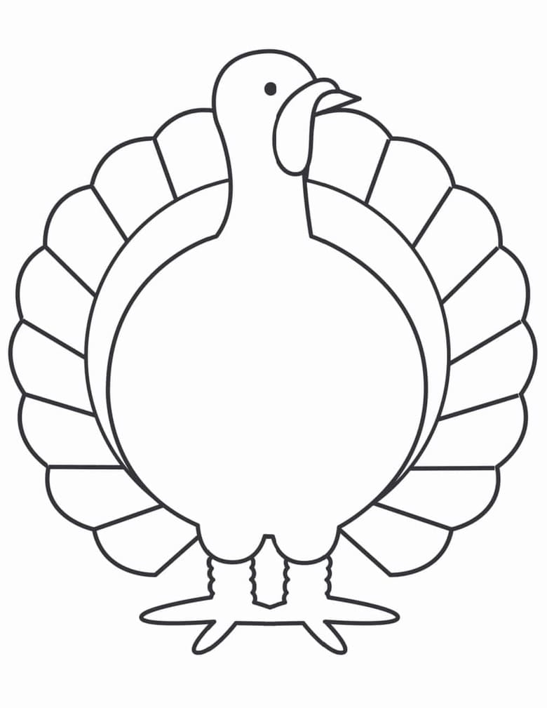 4 Free Turkey Template Printables 4 Free Turkey Template Printables