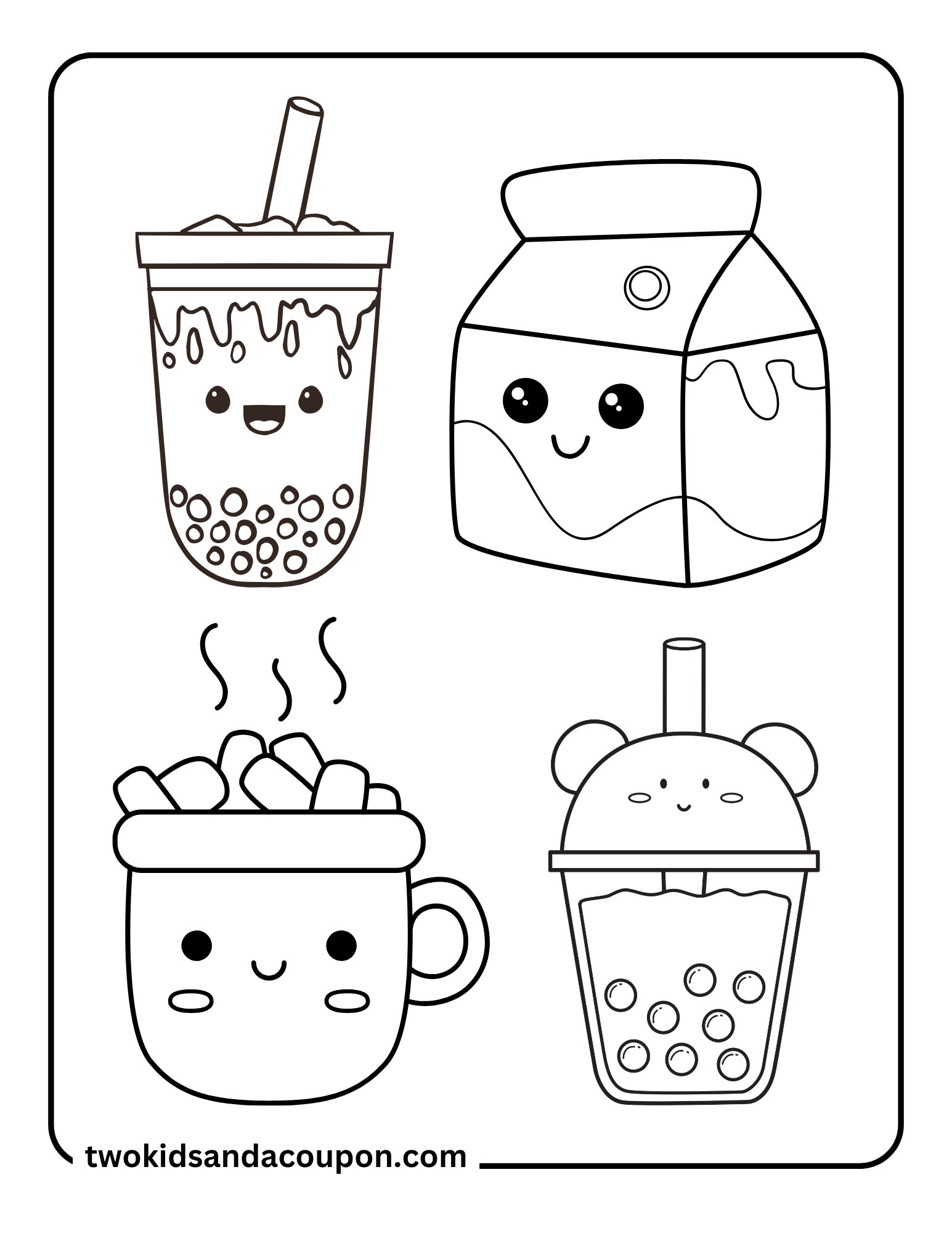 printable kawaii cute coloring pages printable kawaii cute coloring pages