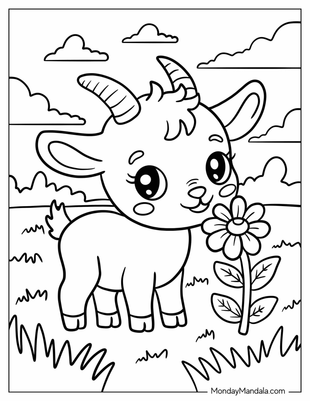 40 Farm Animal Coloring Pages Free PDF Printables 