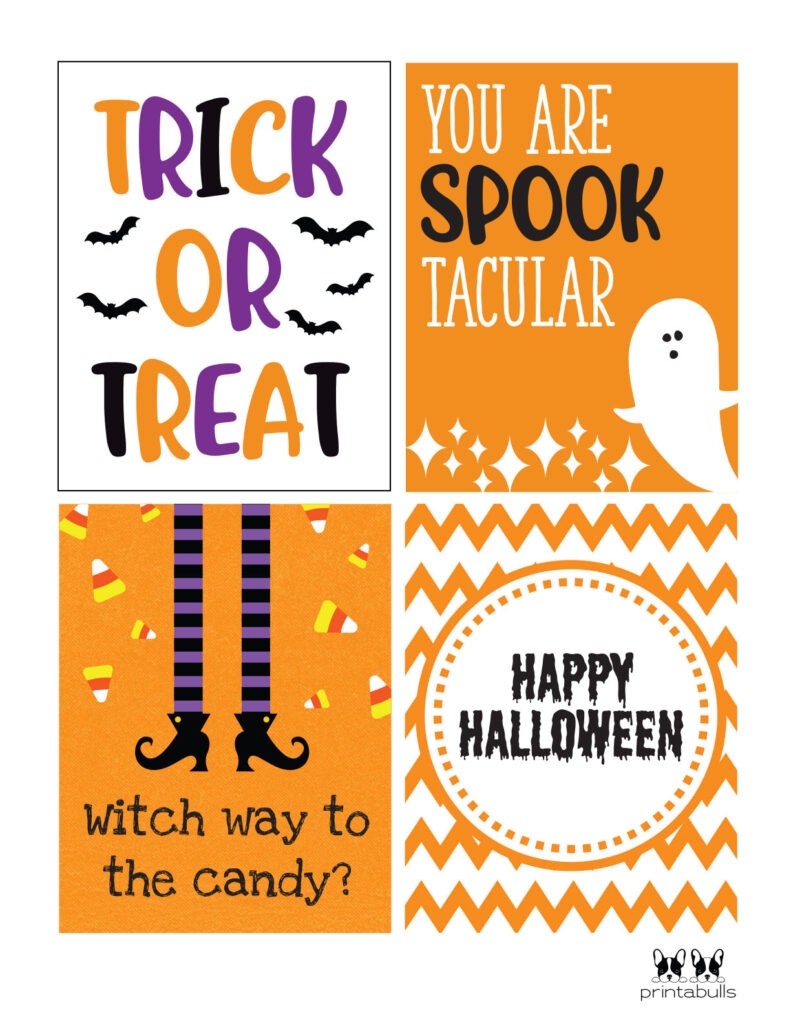 40 Free Printable Halloween Cards Printabulls
