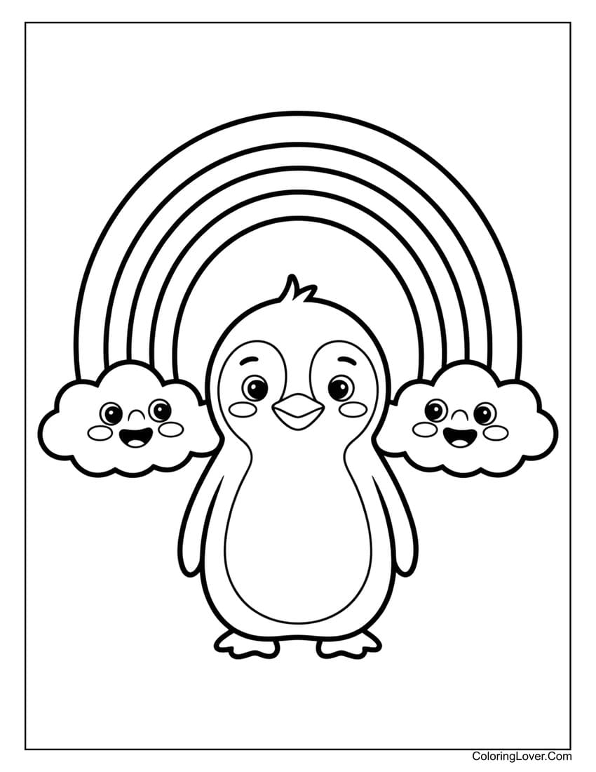 40 Penguin Coloring Pages Free Printables For All Ages 