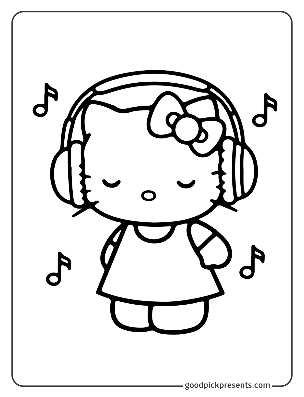 45 Free Hello Kitty Coloring Pages PDF Printables 45 Free Hello Kitty Coloring Pages PDF Printables