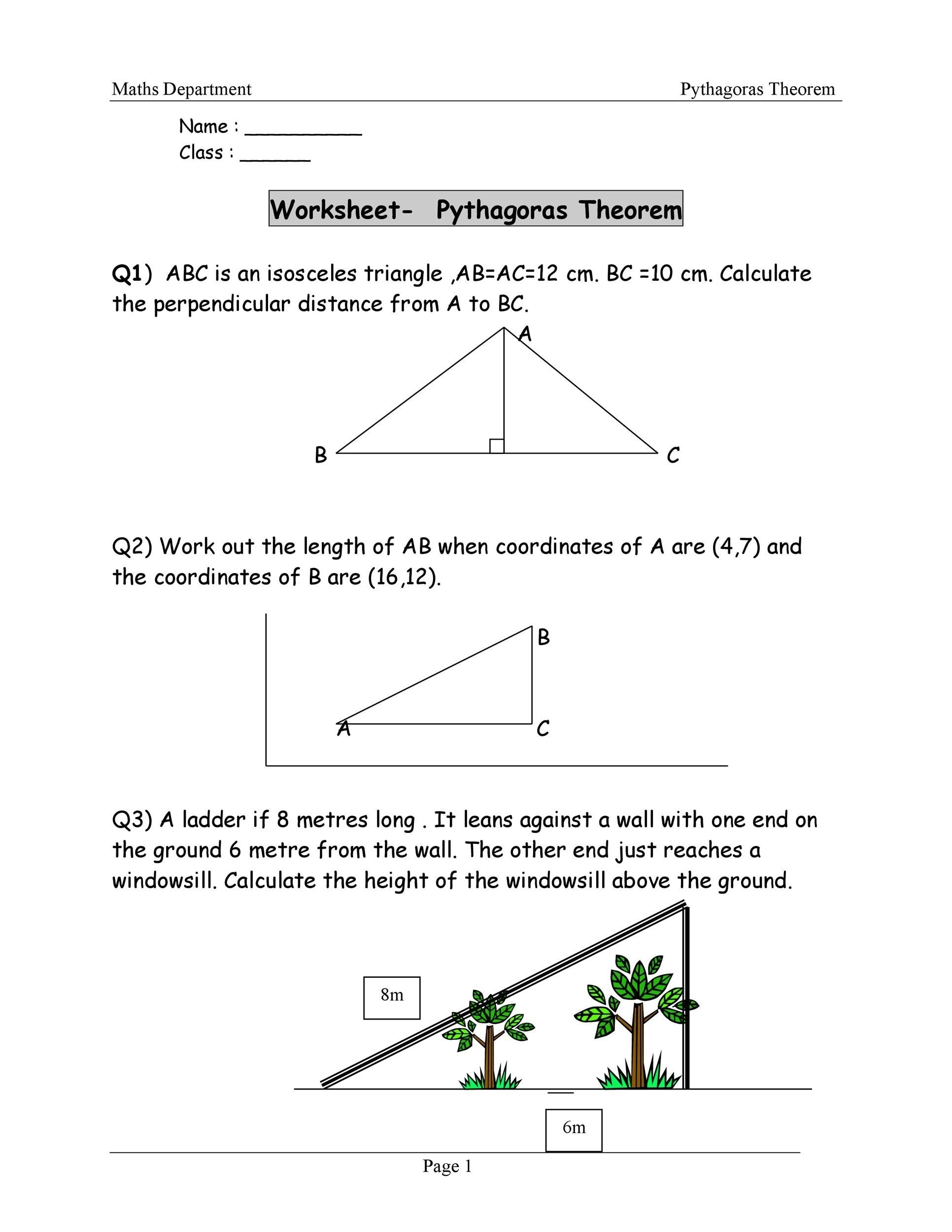 pythagorean theorem practice problems pythagorean theorem practice problems