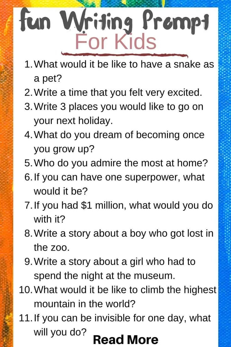 4th Grade Writing Prompts Fun Creative Thoughtful