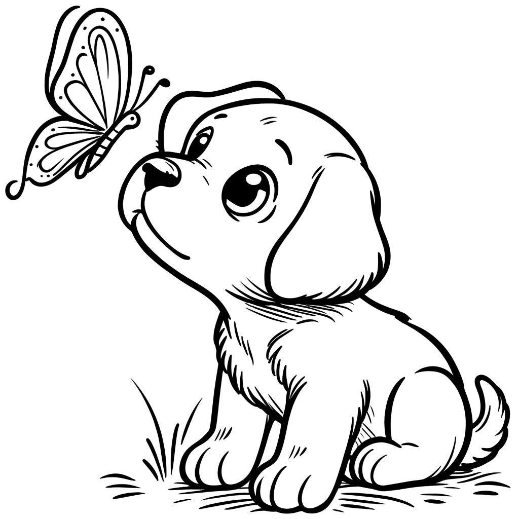 5 Cute Dog Coloring Pages Dog Coloring Cute Kids Dog Coloring Puppy Coloring Cute Puppy Dogs Cute Gift Idea Animal Coloring Puppy Etsy