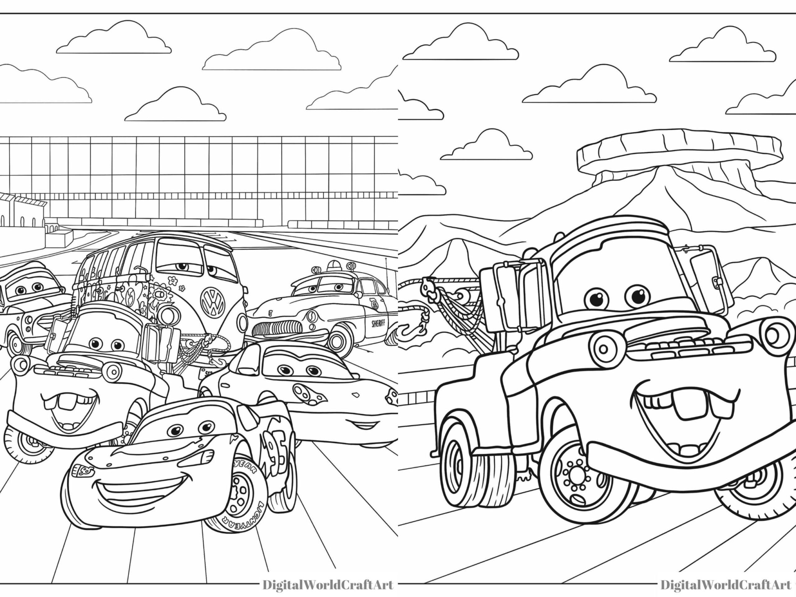 50 Cars Printable Coloring Pages Lightning Mcqueen Coloring Book Fun At Home Activity Relax And Color disney Cars Coloring Pages mcqueen Etsy 50 Cars Printable Coloring Pages Lightning Mcqueen Coloring Book Fun At Home Activity Relax And Color disney Cars Coloring Pages mcqueen Etsy