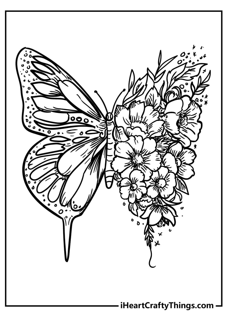 coloring pages realistic flowers coloring pages realistic flowers