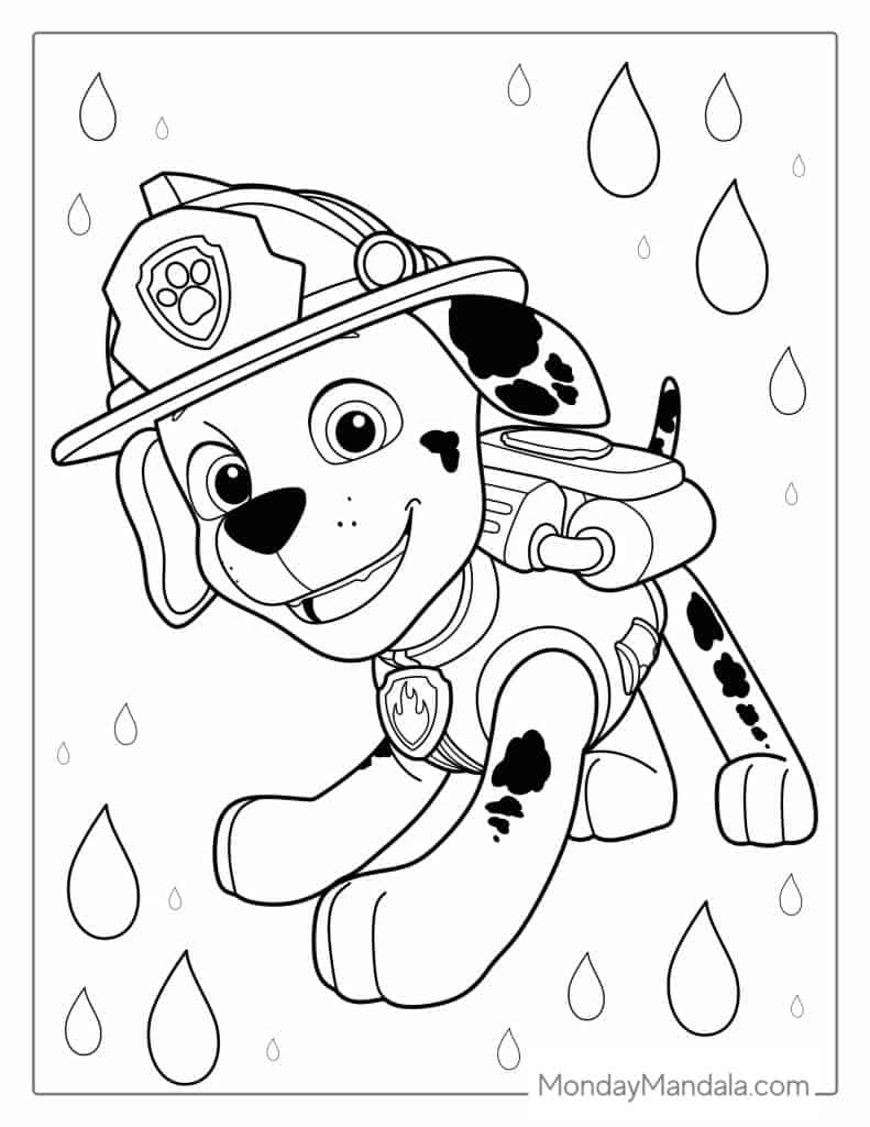 58 Paw Patrol Coloring Pages Free PDF Printables 