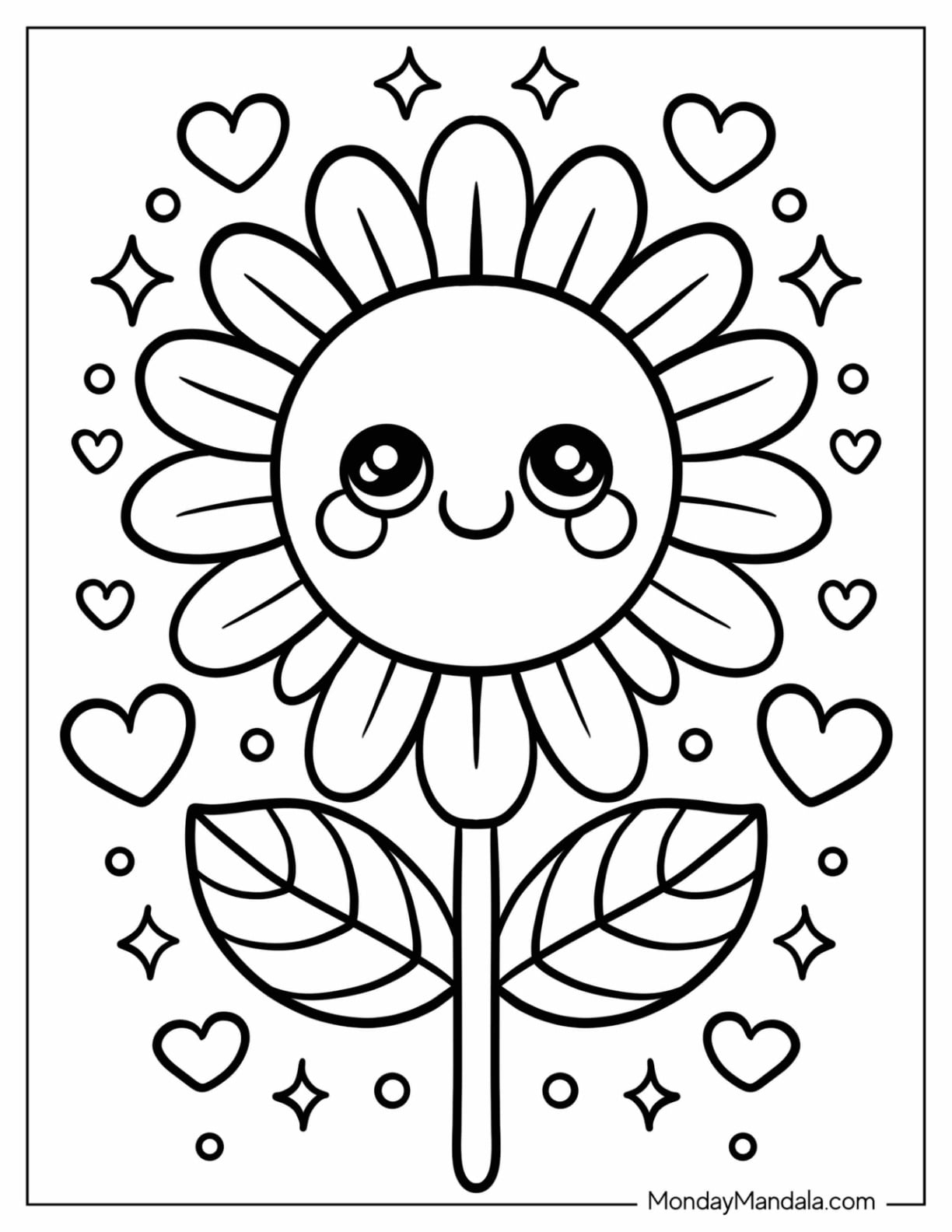 59 Sunflower Coloring Pages Free PDF Printables 59 Sunflower Coloring Pages Free PDF Printables