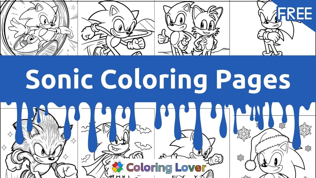 sonic printable colouring pages sonic printable colouring pages