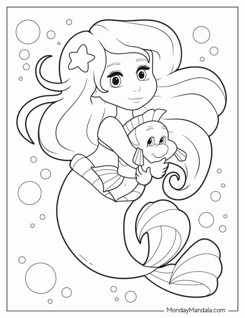 67 Mermaid Coloring Pages Free PDF Printables 67 Mermaid Coloring Pages Free PDF Printables