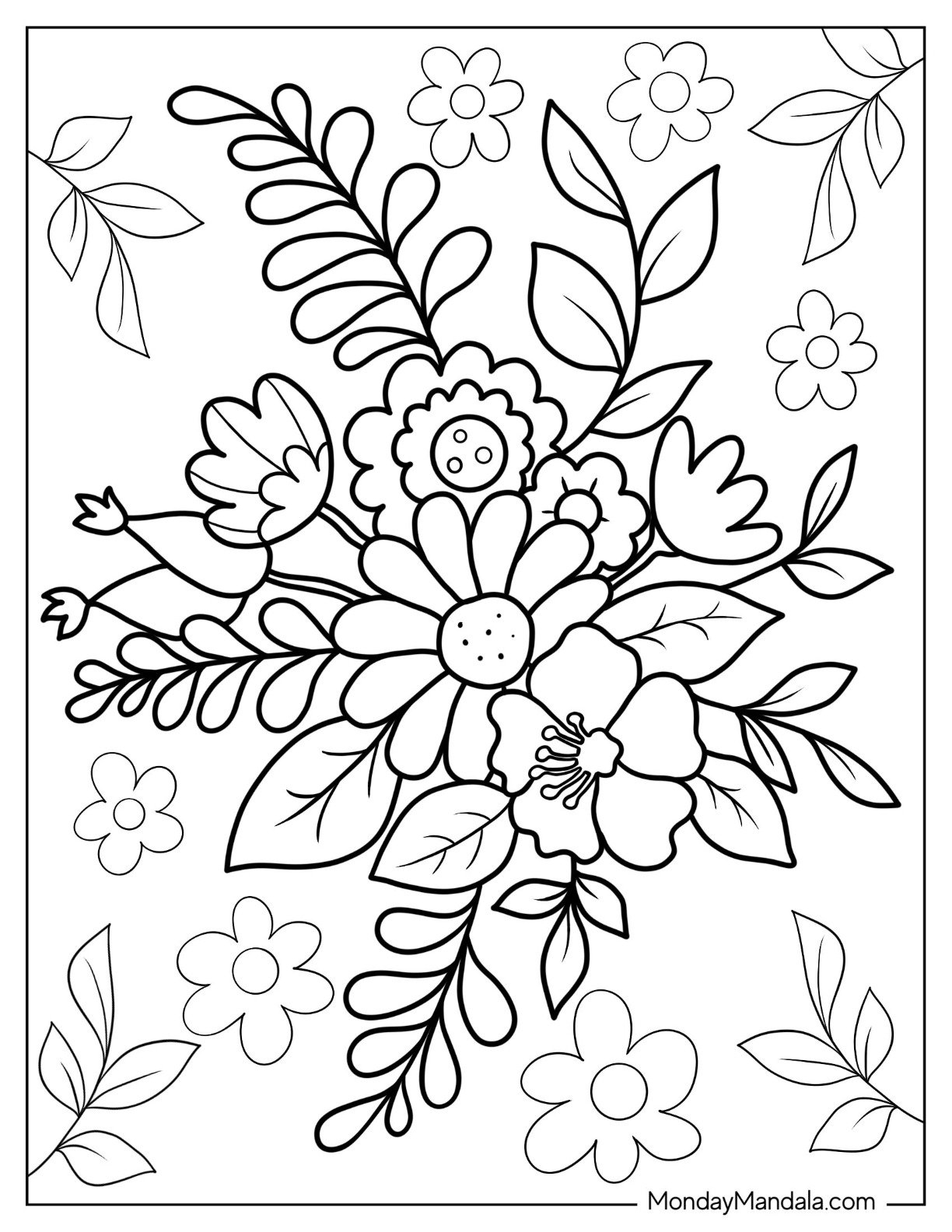 flower coloring sheets printable flower coloring sheets printable